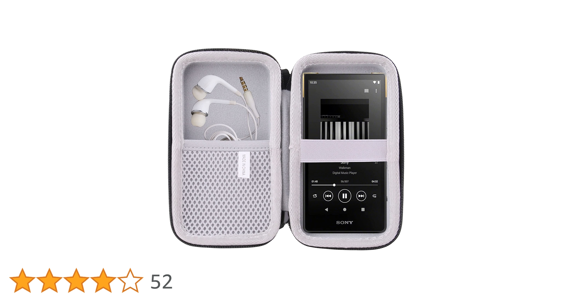 Amazon | WAIYUJP収納ケース互換の Sony Walkman NW-ZX707/NW-ZX706/NW